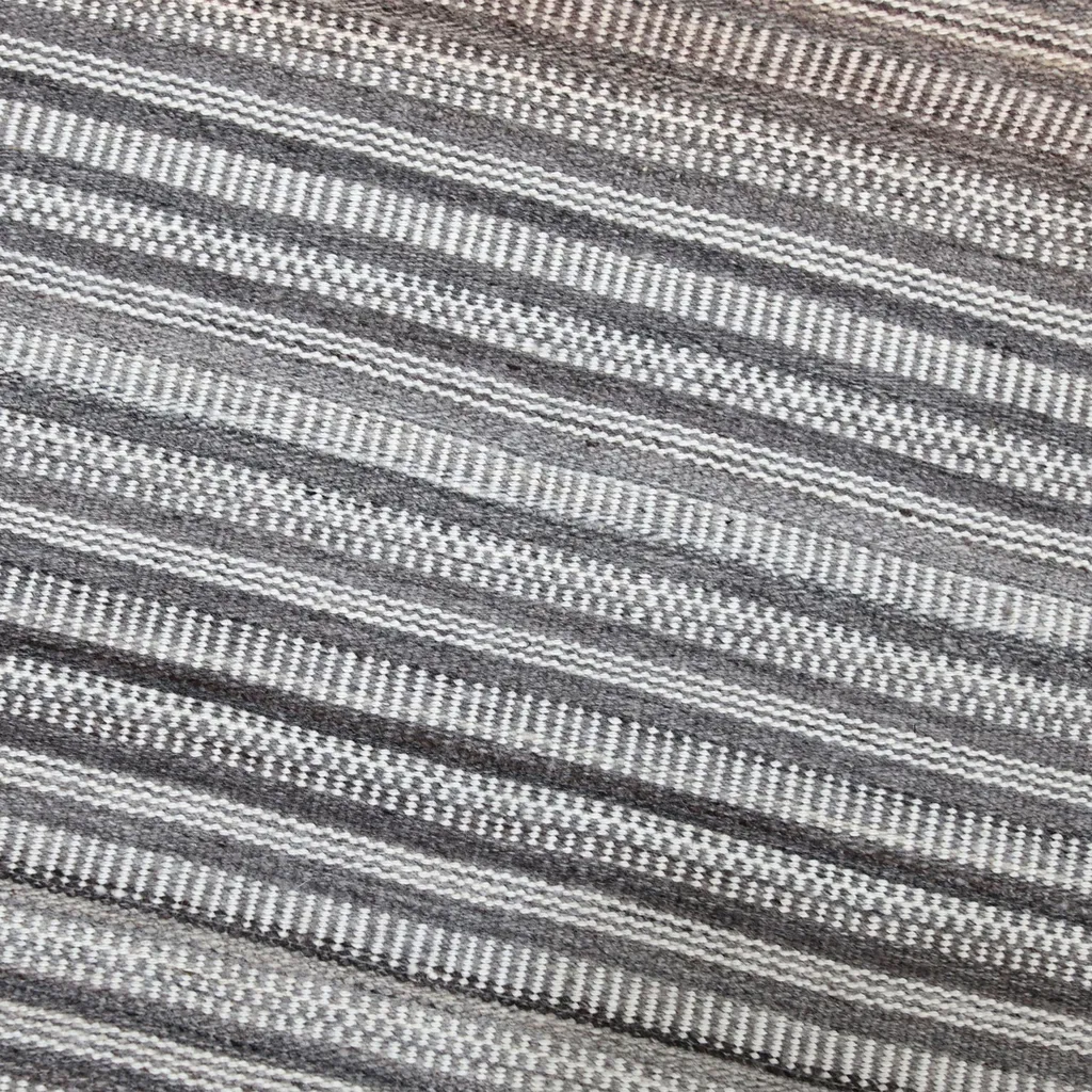 Grand tapis de jardin gris 200x290 cm AXI Java pour terrasse et balcon - 3