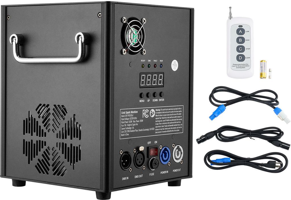 SucceBuy Cold Spark Machine à feux d'artifice, 500 W, 2-4 m Image du produit 