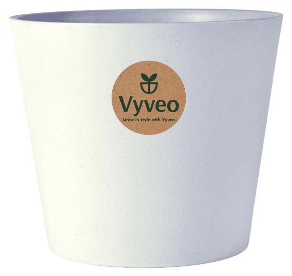Vyveo - Blumentopf Norden - Hellgrau - 27x23