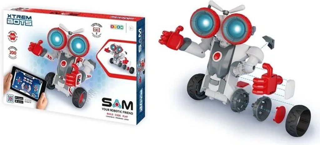 Robot Sam Xtrem Bots kit de construction pour s'initier à la mécanique