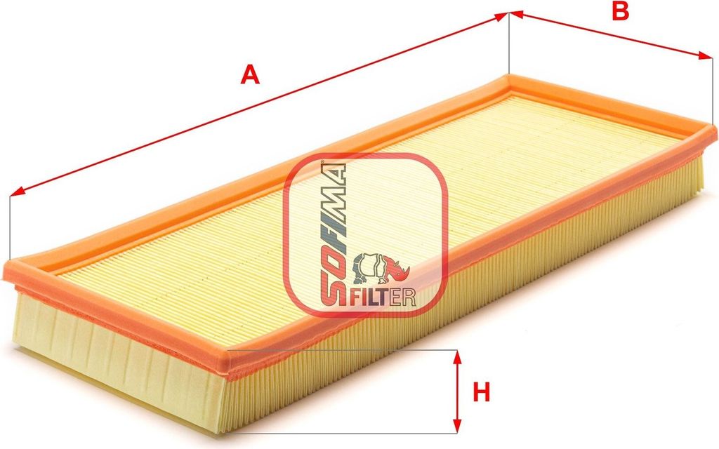 Luftfilter SOFIMA S 3024 A für FORD MONDEO II Kombi (BNP) Filtereinsatz
