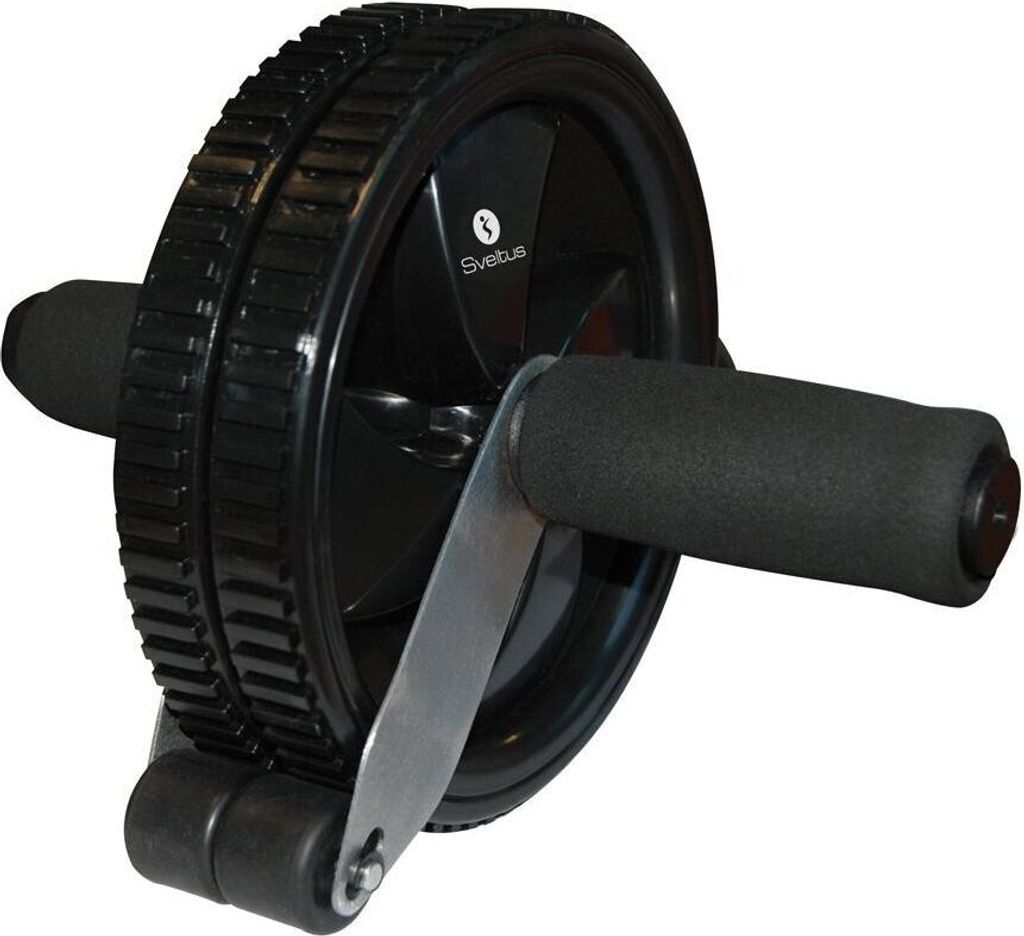 Bauchrad Sveltus - Heimtrainer 14 cm, Größe: OSFA