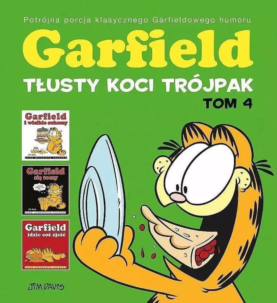 BD Garfield Tome 4 Intégrale 2023 Album Triple Humour et Collection