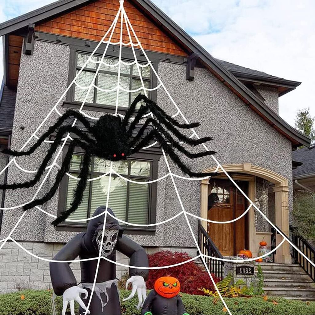 Halloween-Riesenspinne, Rot Augen, gruselige | Kaufland.de