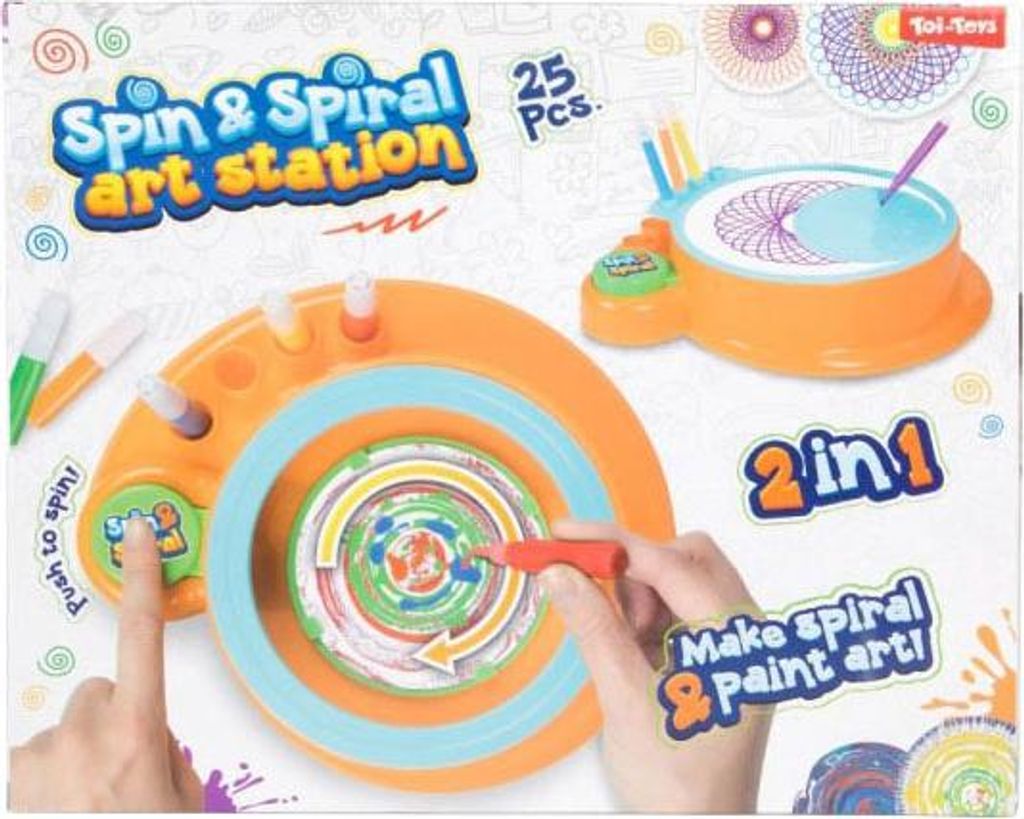 Station Spin et Spirographe - 2 en 1 Image du produit 