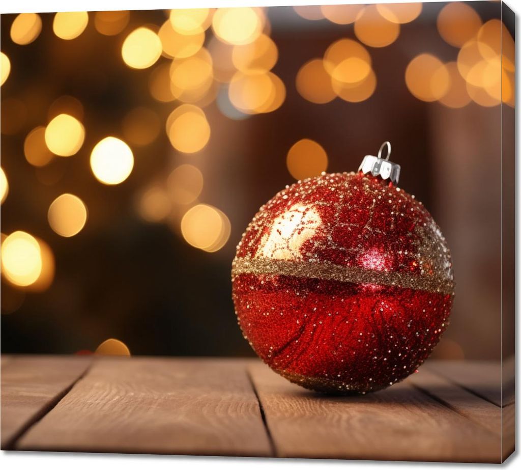 Bild 100x90cm Weihnachten steht vor der Tür