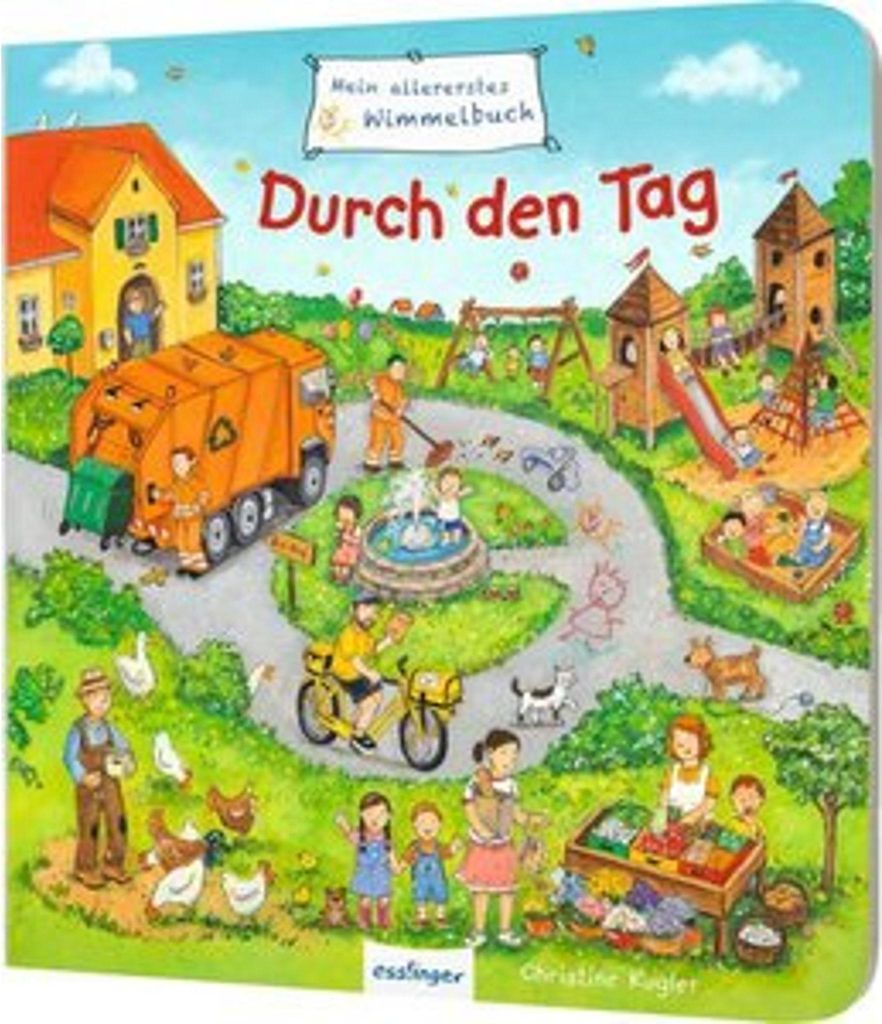 Mein allererstes Wimmelbuch: Durch den Tag Produktbild 