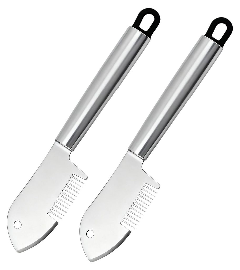 Frühlingszwiebelschneider und Gemüseschneider aus Edelstahl mit ergonomischem Griff, rostbeständig, Präzisionsraspel, Küchenhelfer zum Garnier...