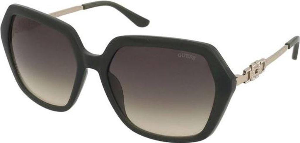 Guess GU00267 Shiny dark green 57/17/140 Damen Sonnenbrillen
