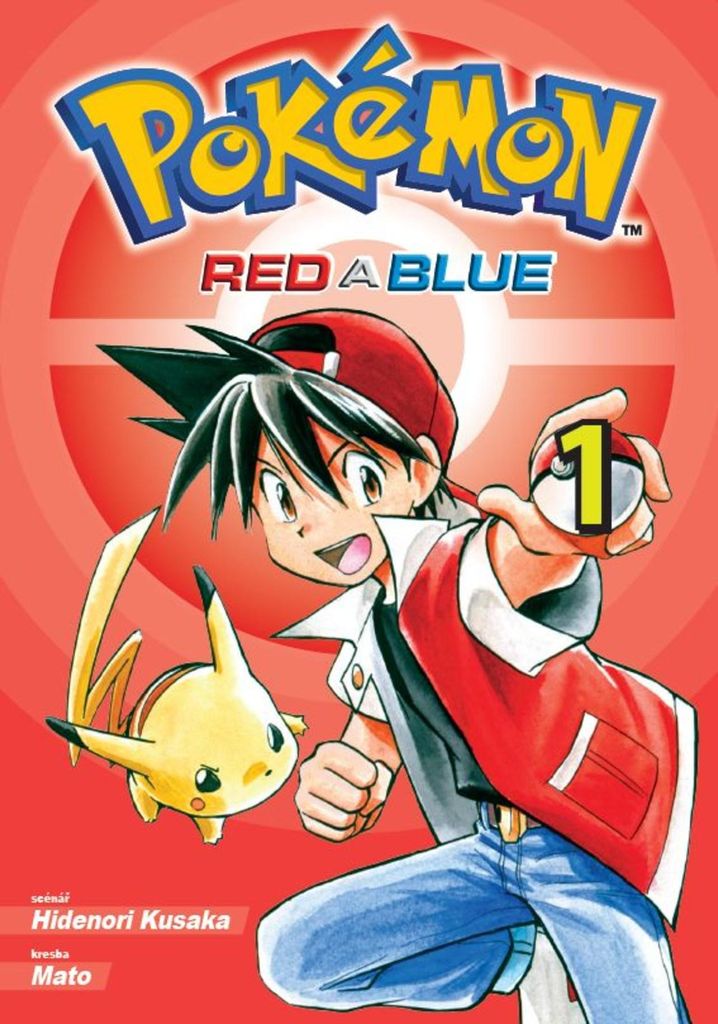 Pokemon-Comic - Rot und Blau. Band 1. Manga