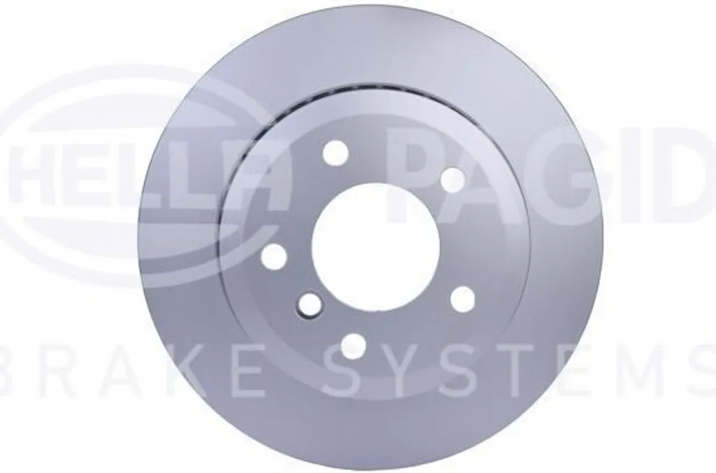 Disque de frein anticorrosion HELLA 8DD 355 119-201 haute teneur en carbone