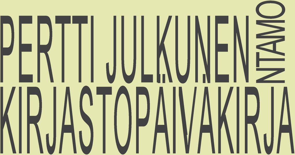 Kirjastopäiväkirja