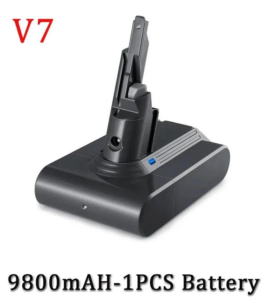 Akku für V7 Staubsauger - Ersatzakku - 21,6 V Li-Ion - 9800 mAh Hochkapazität - Lange Laufzeit