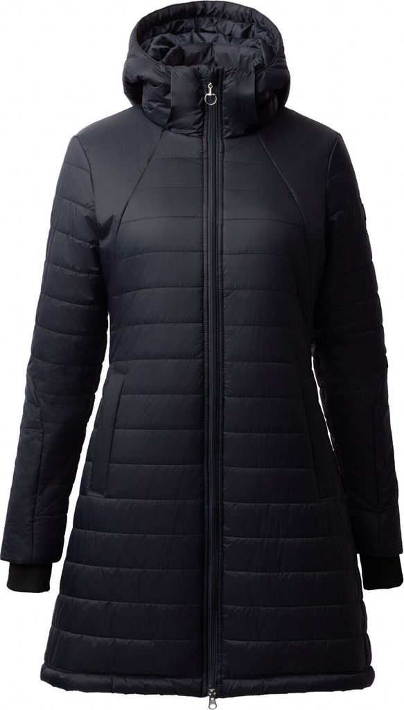 Horze Charlotte lange Damen Reitjacke, Blau, 36