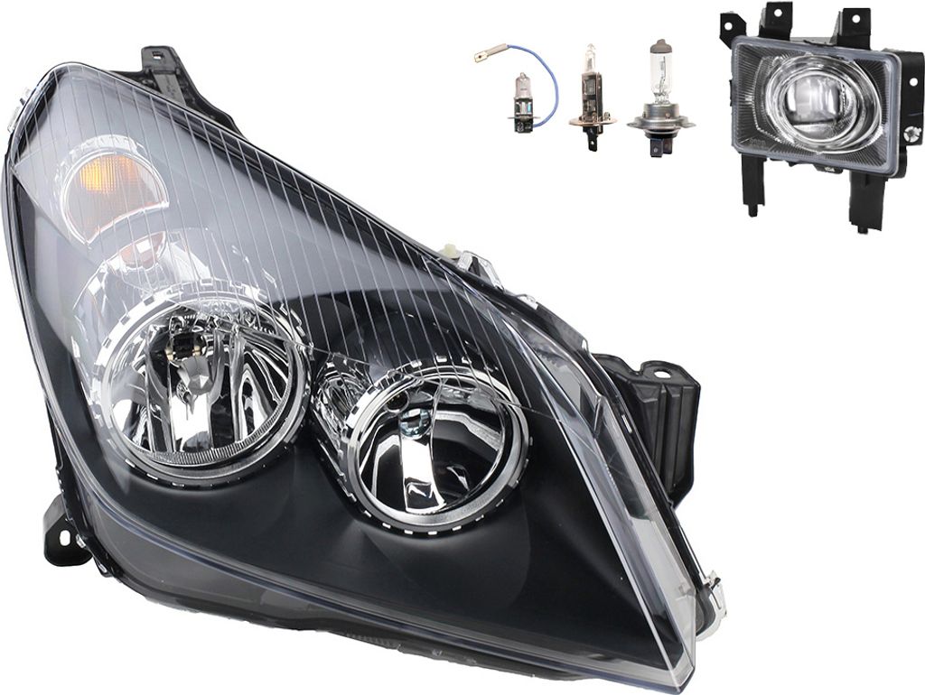 Johns, Scheinwerfer Osram Night Breaker Laser passend für Opel Astra H R Nebel 1216562 1216662 93178636 93190387 1710369 13243425 13262000 6710052