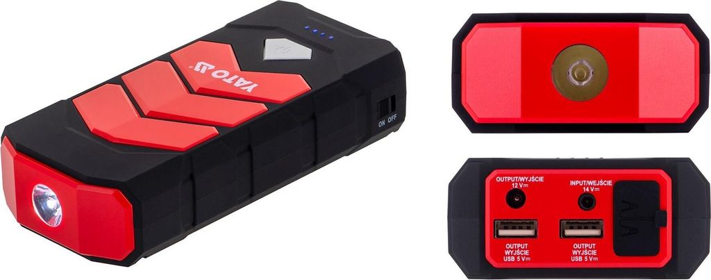Urządzenie Rozruchowe/Power Bank 9000Mah Zdjęcie produktu 