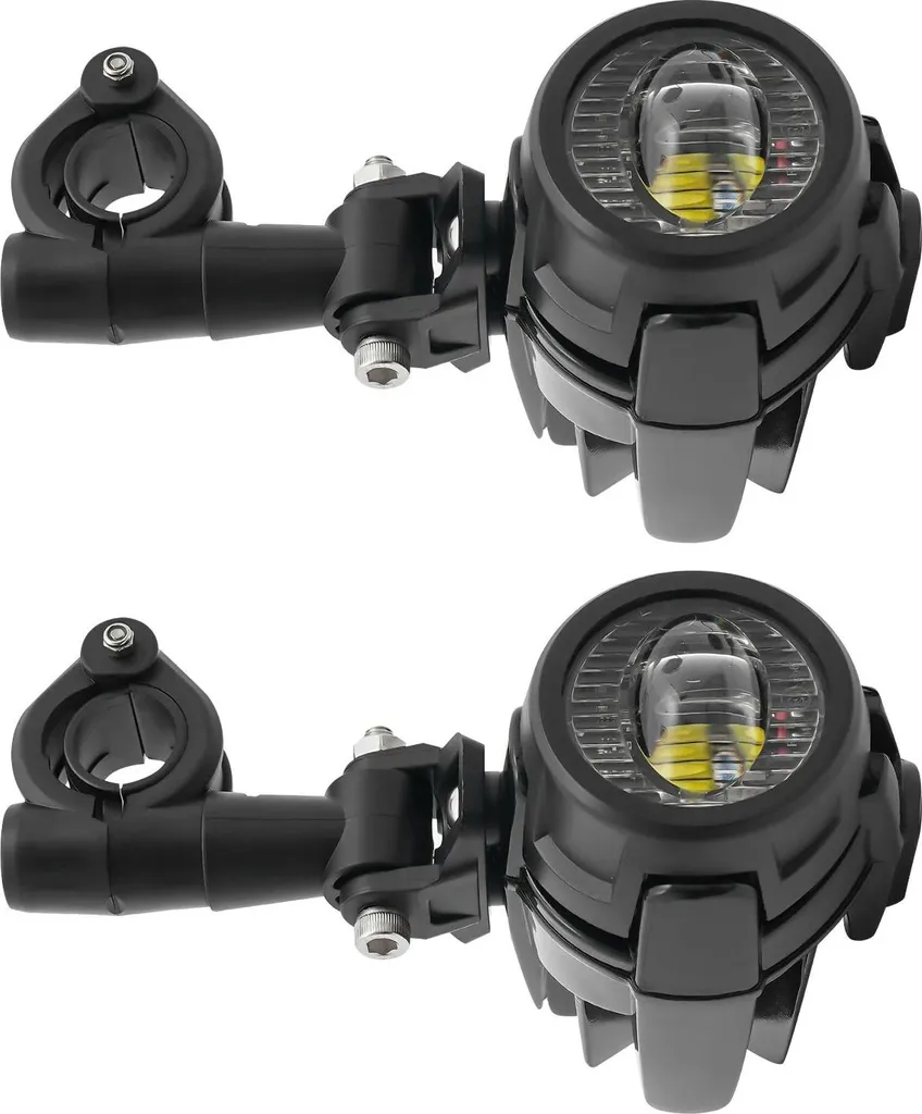 Phares anti-brouillard LED pour BMW R1200GS F800GS F700GS F650GS Noir