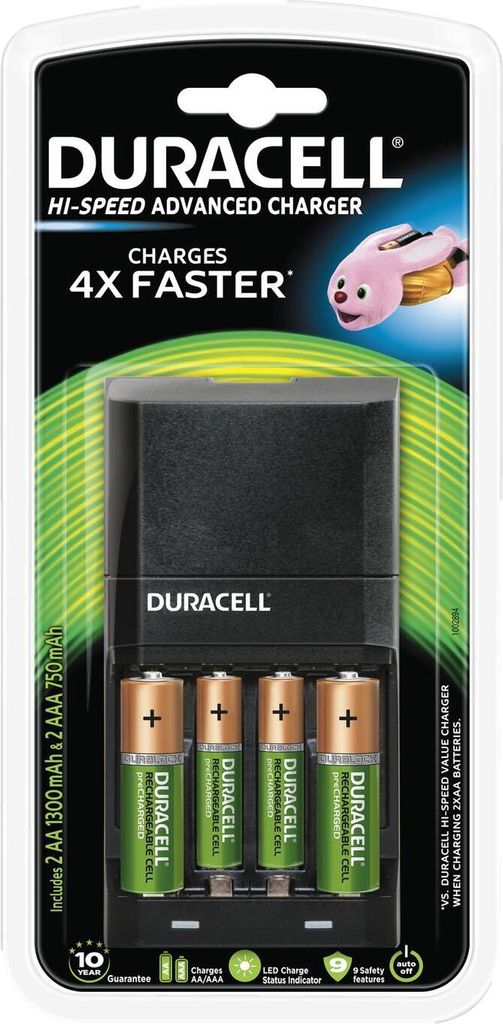 Duracell CEF27, Niklowo-metalowo-wodorkowa (NiMH), Zdjęcie produktu 