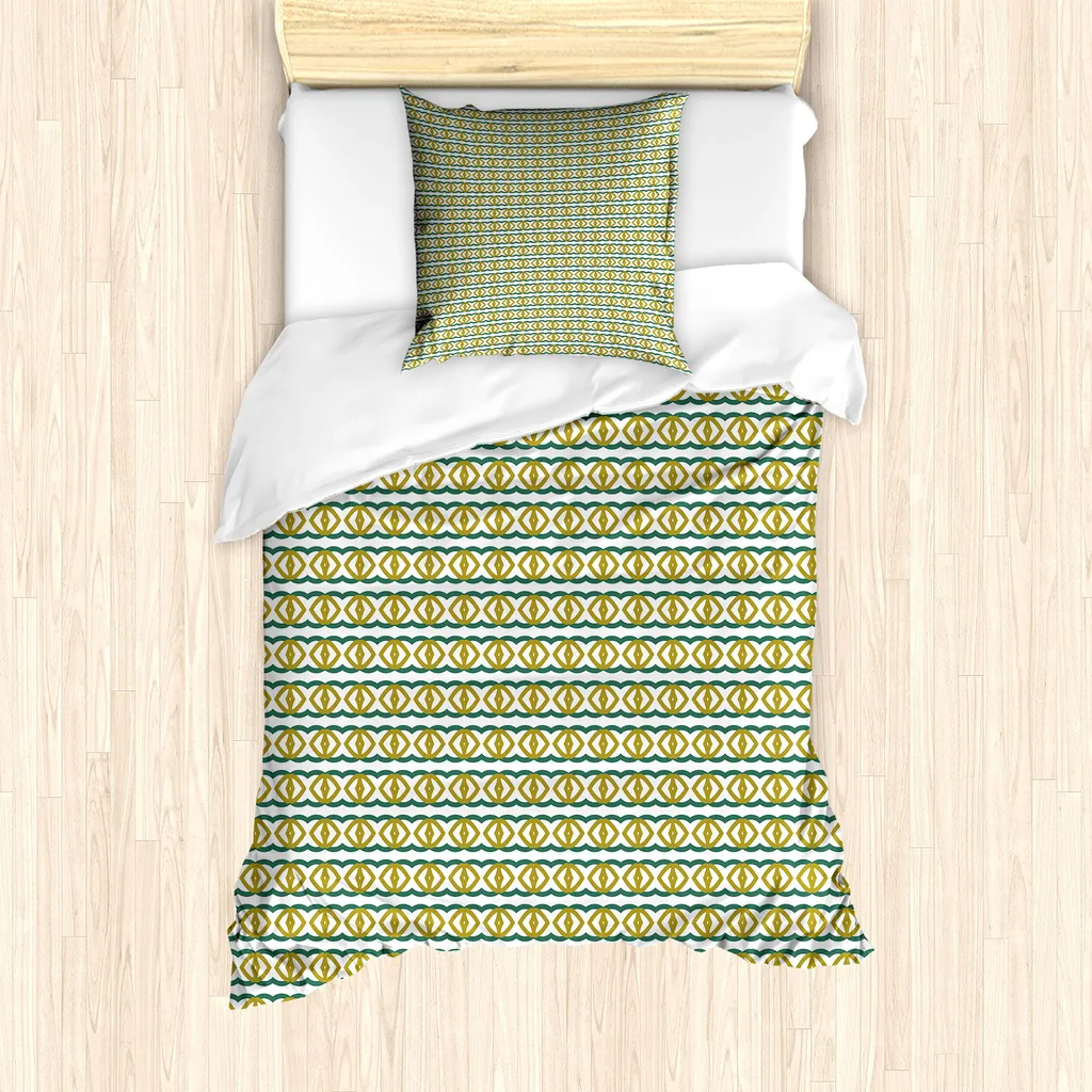 Completo Letto ABAKUHAUS Singolo 135x200: Ipoallergenico e Pratico