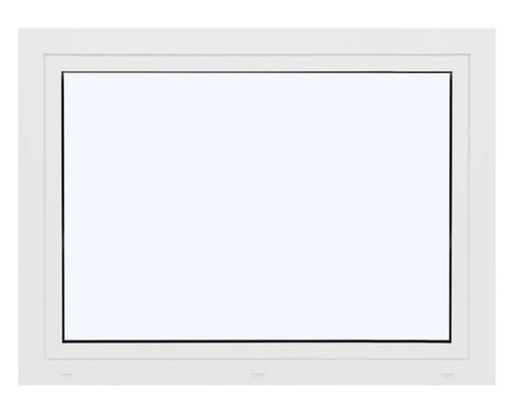 ARON Ternum Aluminiumfenster RAL 9016 verkehrsweiß 1 Flügelig (Dreh-Kipp) 1100x1000 mm DIN Rechts