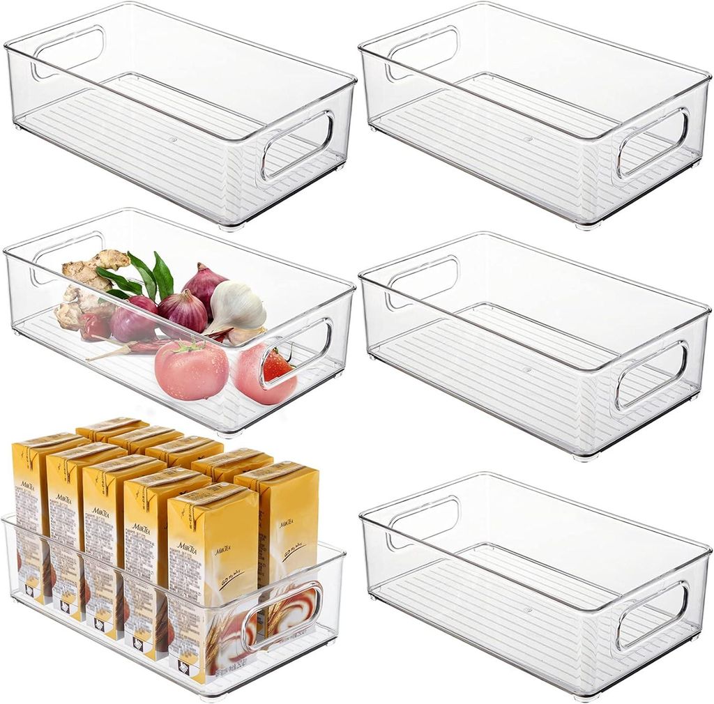 Kühlschrank Organizer 6er Set – Stapelbare Produktbild 