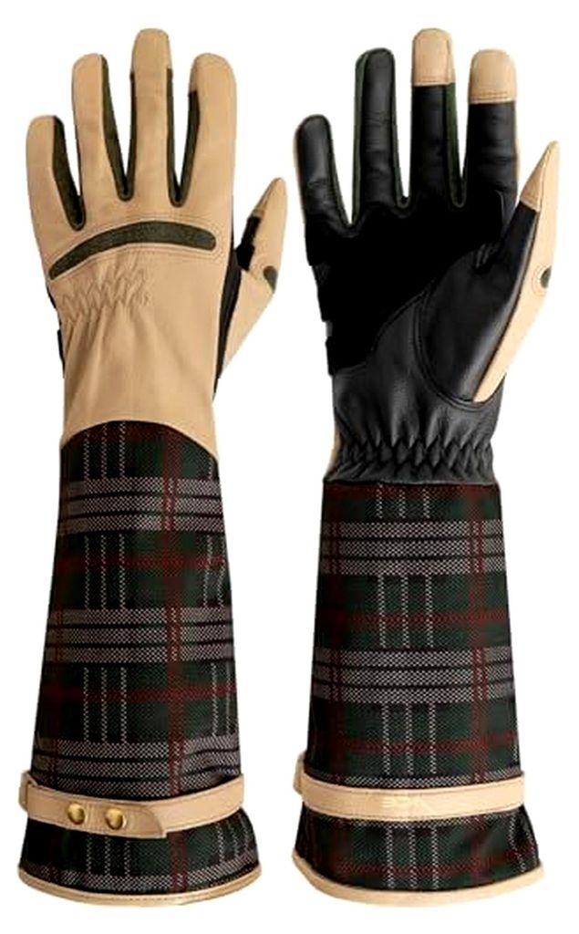 Gartenhandschuh für Damen - lange Handschuhe aus Produktbild 