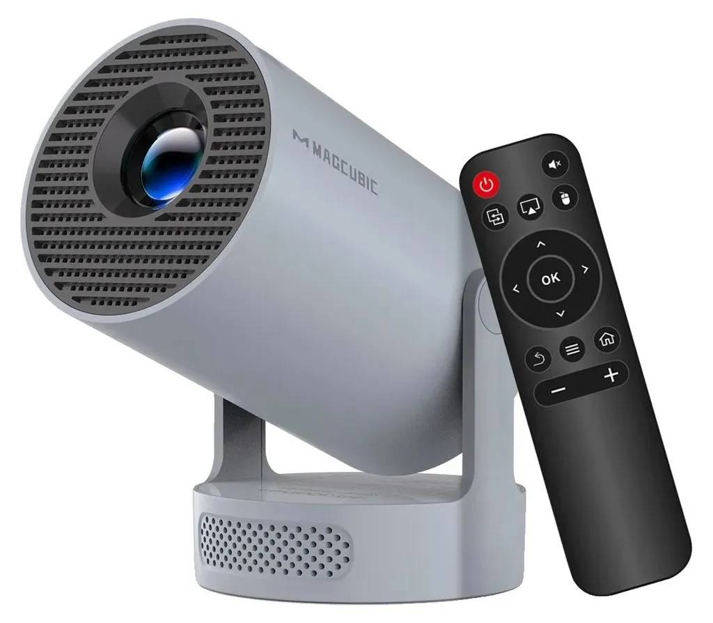 Vidéoprojecteur Connecté Android 8000 Lumens et Commande Vocale