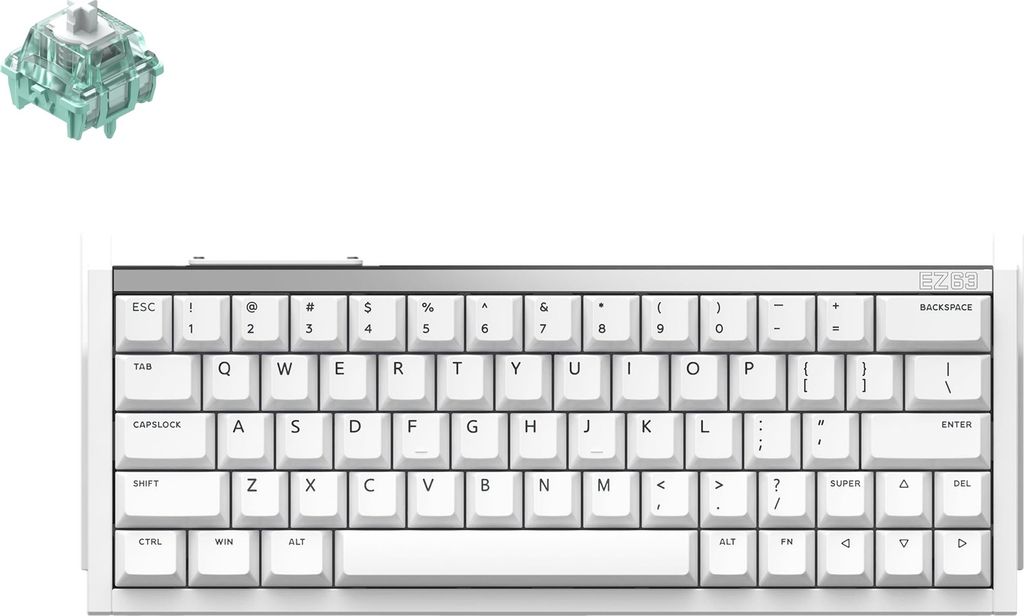 IQUNIX EZ63 HE Rapid Trigger-Gaming-Tastatur, QWERTY US, 8K Produktbild 
