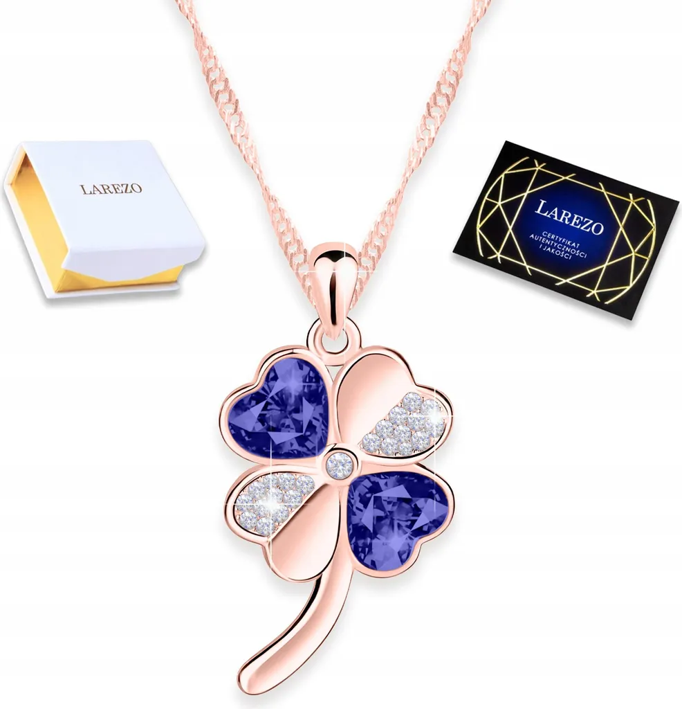 Collana Cuore Blu Navy e Quadrifoglio Gold | Trend Gioielli 2026