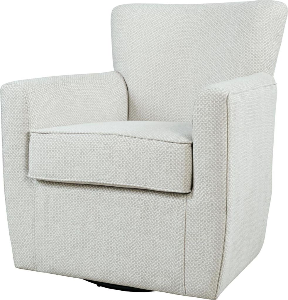 FURNLUX Sessel Leith Weiss 83cm / Hauptfarbe: Weiß / Abmessungen: 83 x 90 x 77 cm