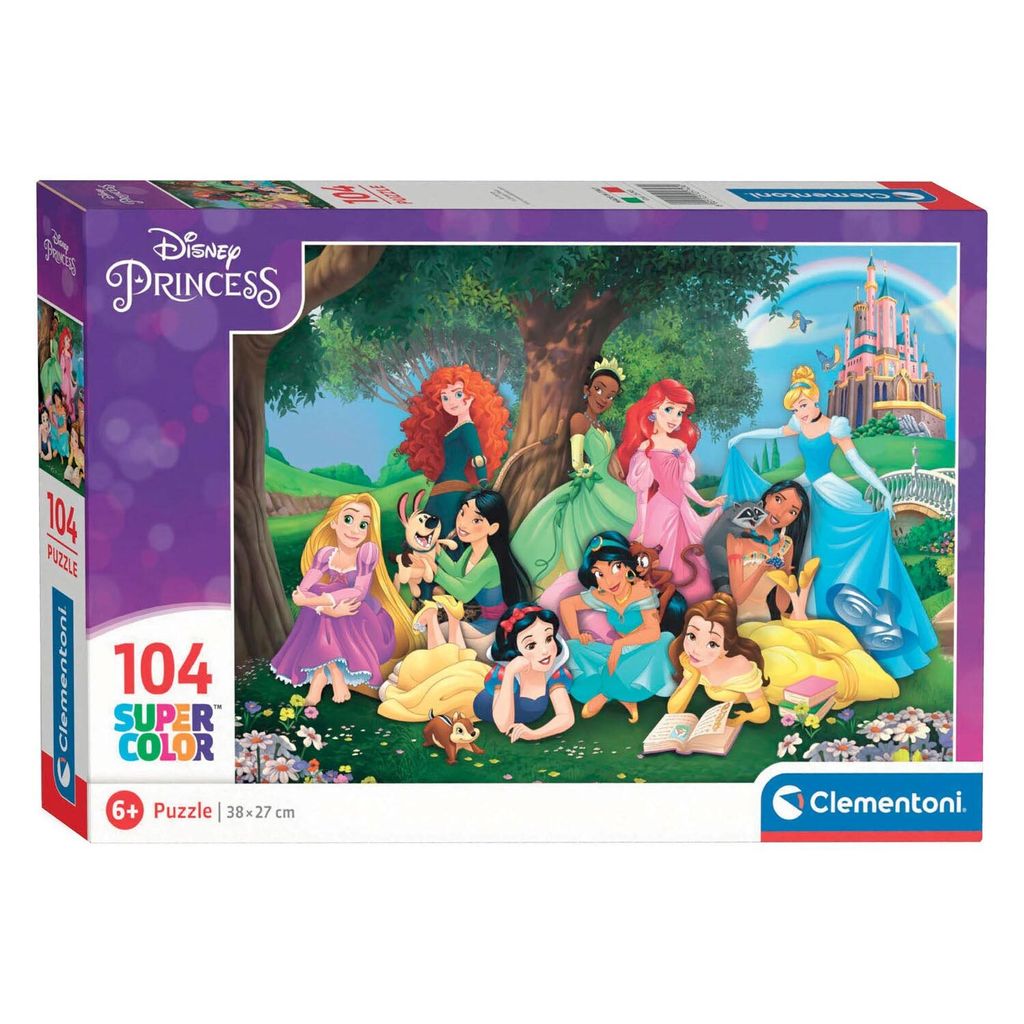 CLEMENTONI Puzzle Disney princezny 104 dílků | Kaufland.cz