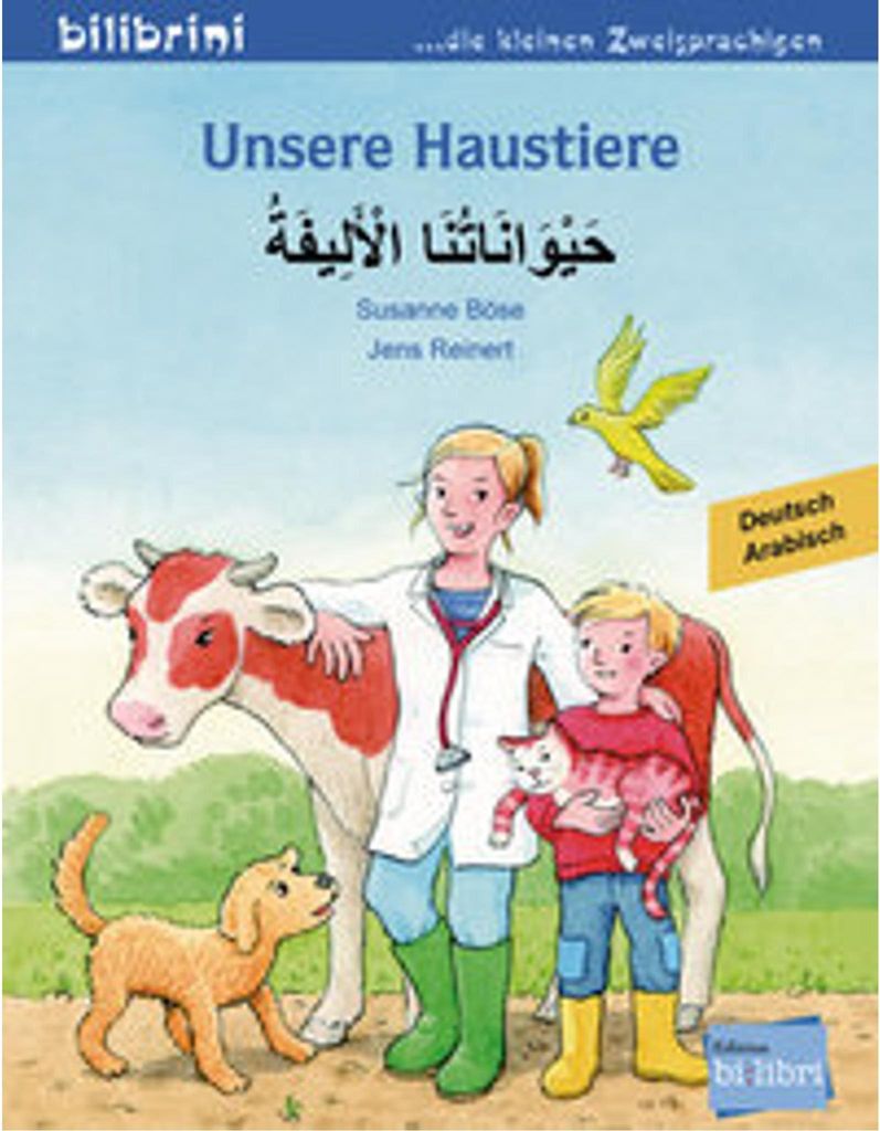 Unsere Haustiere (Deutsch-Arabisch)