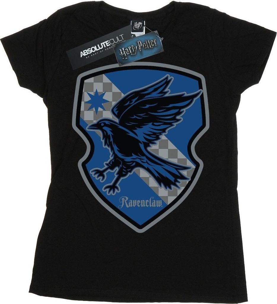 Harry Potter - "Ravenclaw" T-Shirt für Damen BI23544 (M) (Schwarz)