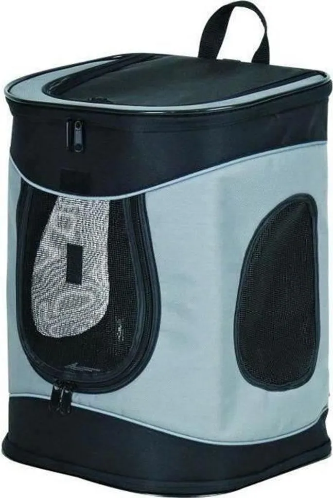 Zaino Cani TRIXIE Timon Nylon Nero | Qualità Premium fino a 12kg - 1