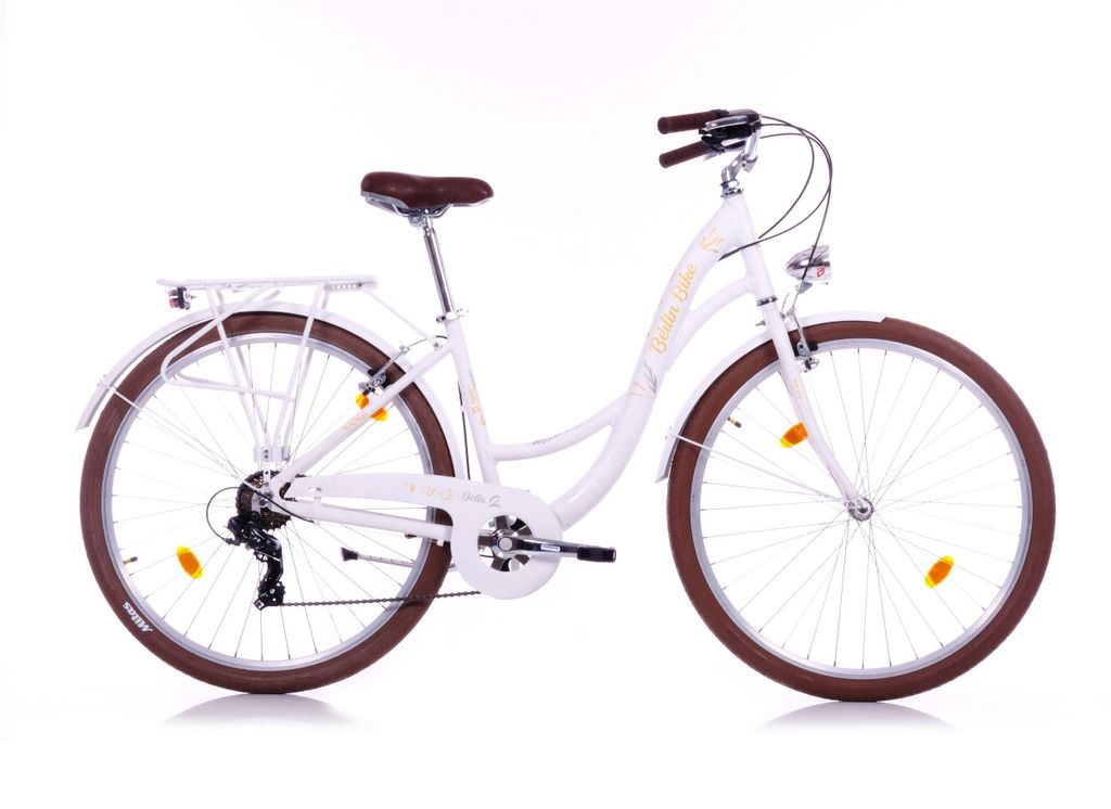 Cityrad Bella 2 – 28 Zoll Damen Hollandrad mit Shimano 7-Gang - Weiß
