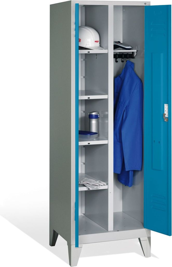 C + P Möbelsysteme Kleiderspind Classic Maße: 610 x 1.850 x 500 mm (B x H x T) Werkstoff: Stahl