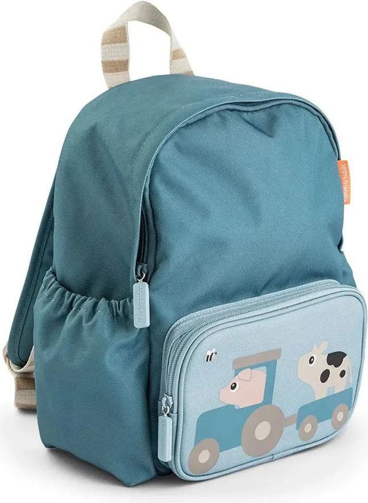 Done By Deer Tiny Farm Rucksack Blau Blau One Size