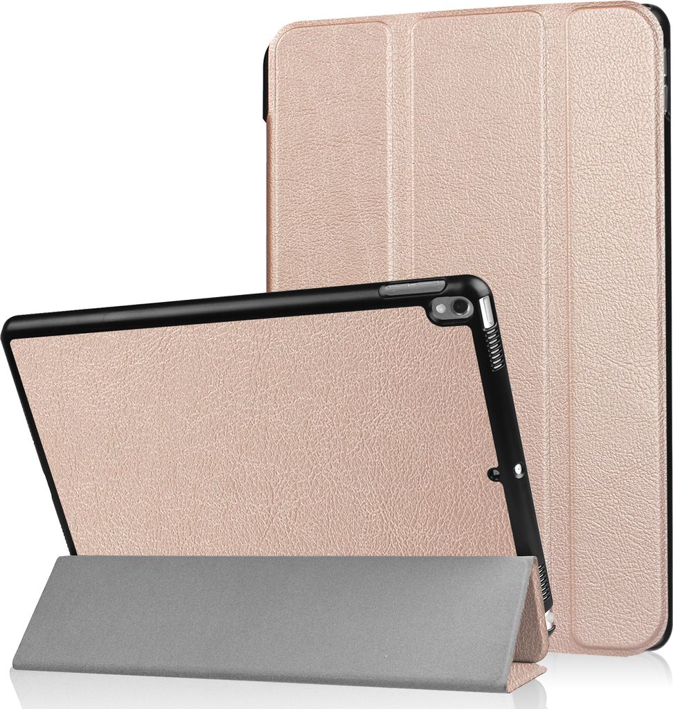 Case für Apple iPad Pro 2017 und iPad Air 3 2019 10.5 Zoll Ultra Slim Cover Hardcase aufstellbar und Wake & Sleep Funktion (Bronze)