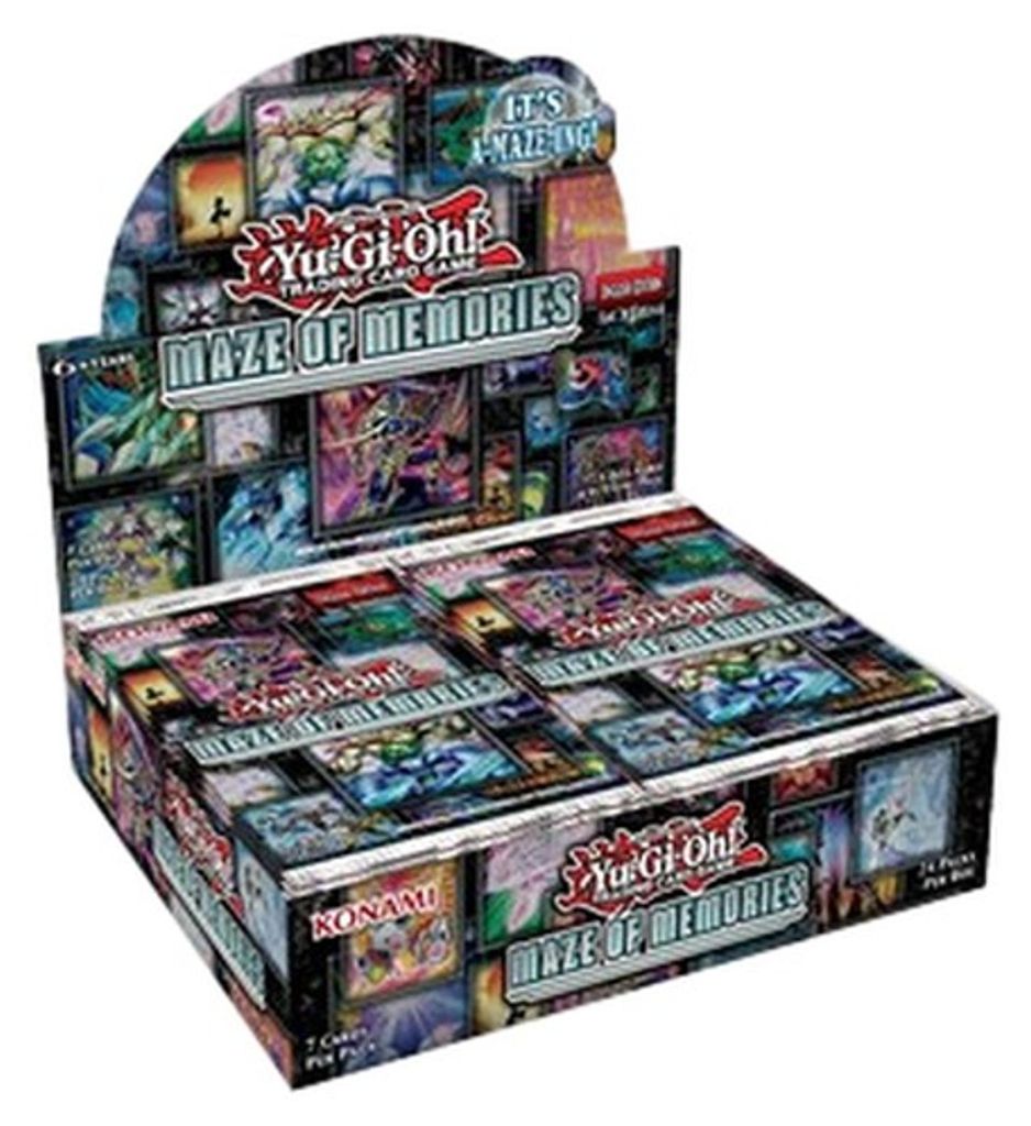 Yu-Gi-Oh! MAZE of Memories Booster Box Produktbild 