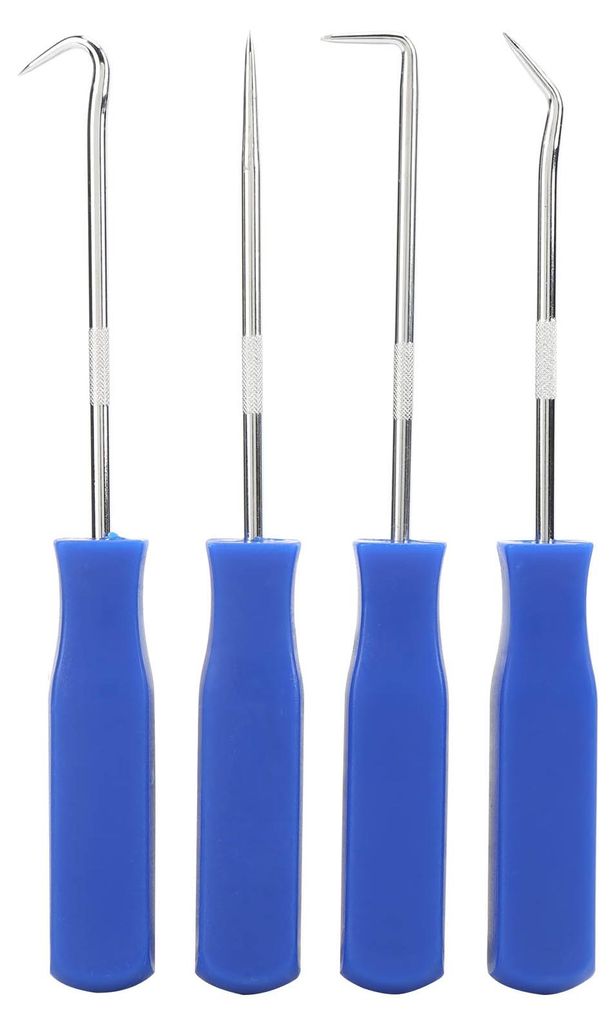 4-teiliges Öldichtungsschraubendreher-Set für Autoreifen, Steinreiniger, Rillenentferner, Haken-Reparaturwerkzeug