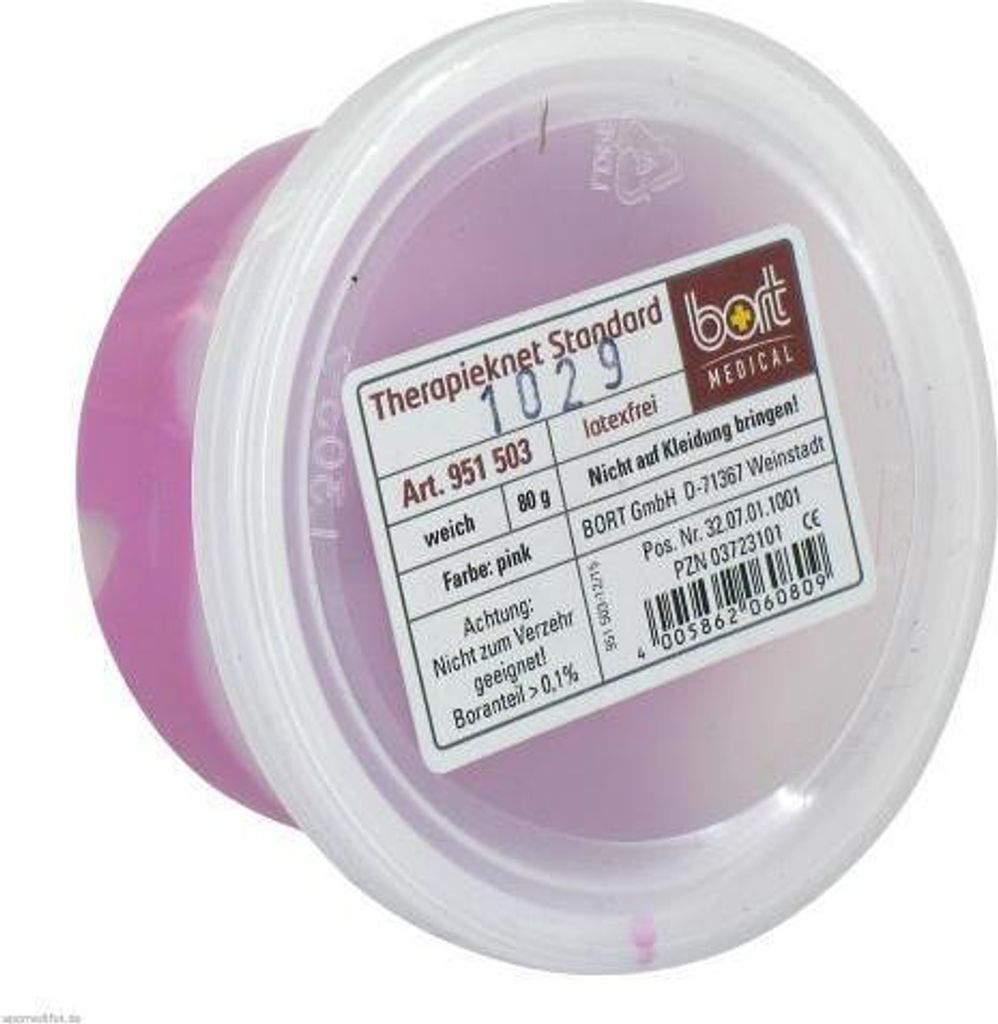 Bort Therapie Knet Standard weich pink 80 g Produktbild 
