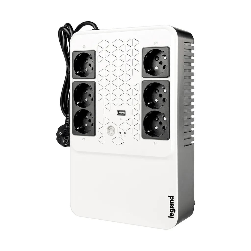 Legrand Keor ASI MULTIPLUG 600 GR gruppo di continuità (UPS) A 0,6 kVA 360 W 6 presa(e) AC