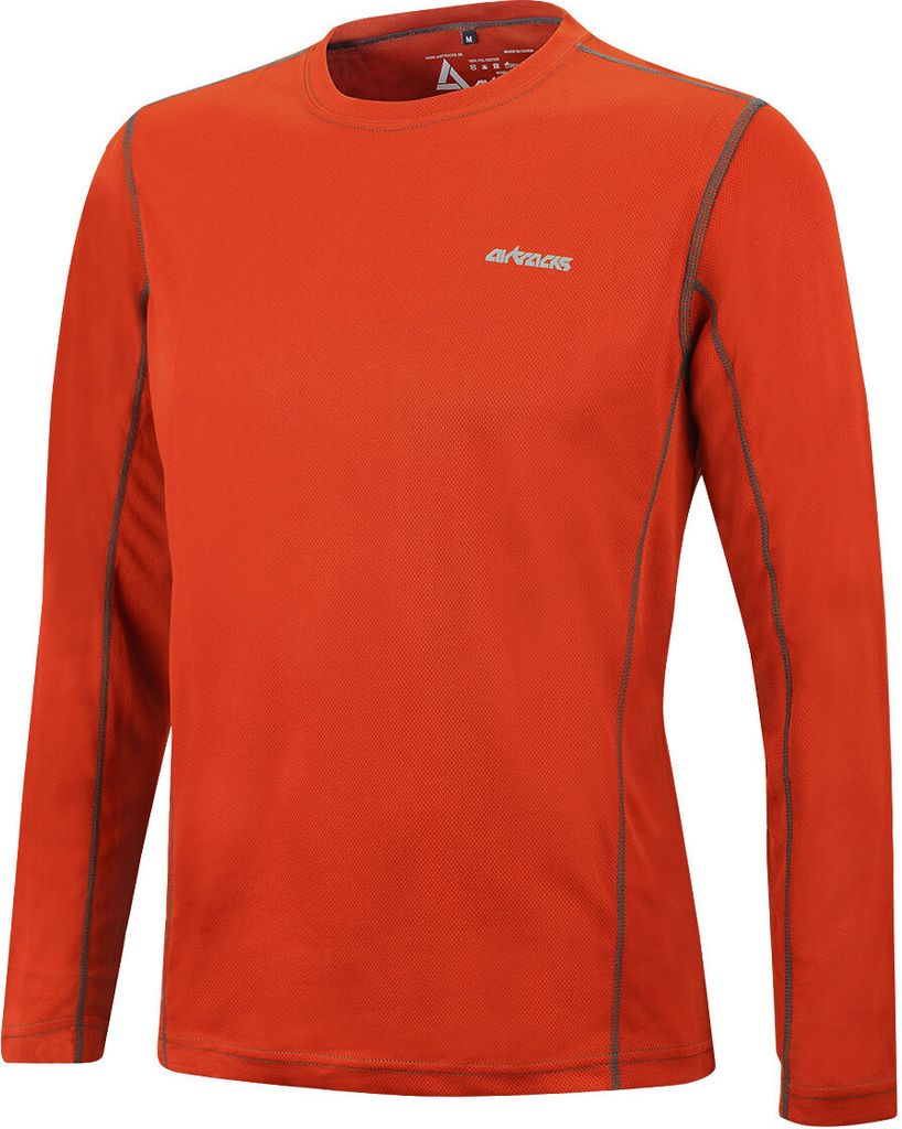 Airtracks Laufshirt Langarm Pro Air orange S