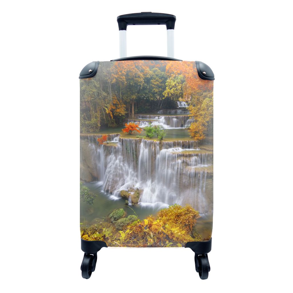 MuchoWow® Koffer Handgepäck Trolley Rollkoffer Kleine Produktbild 