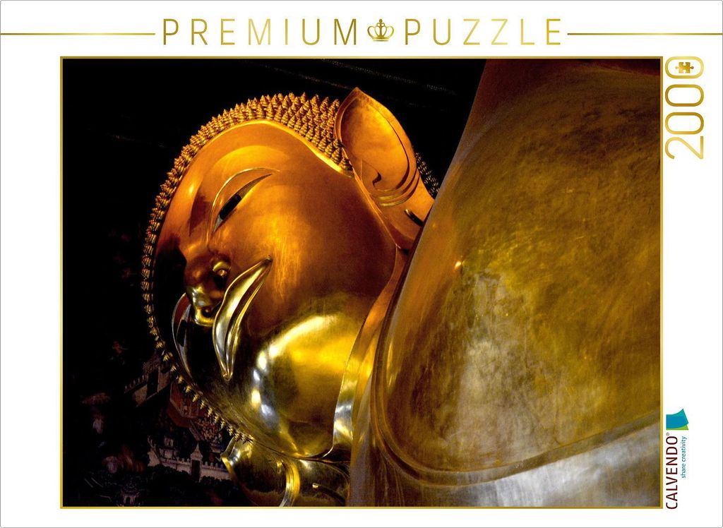 CALVENDO Puzzle Ein Motiv aus dem Kalender Buddha (Ralf Kretschmer) 2000 Teile Puzzle quer | 2000 Teile Lege-Größe 90x67cm Foto-Puzzle für glüc...