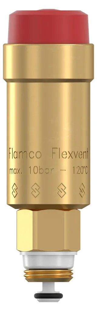 Aalberts Flexvent 3/8 : Purgeur en Laiton Robuste pour Circuit d'Eau - 9