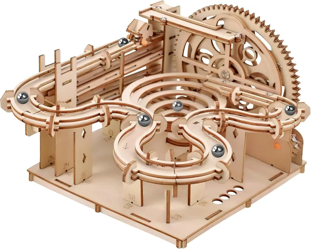Puzzle 3D en bois Marble Run de 233 pièces pour adultes