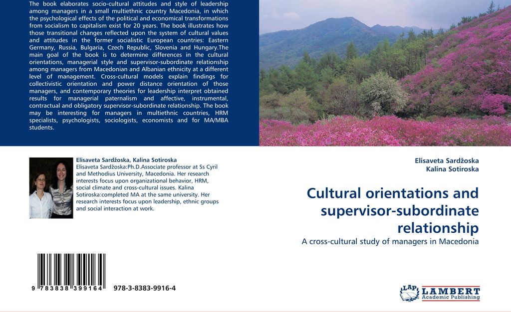 Cultural orientations and supervisor-subordinate relationship