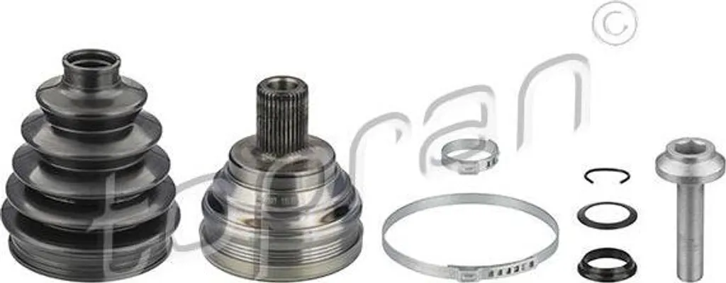 Jeu de joints arbre de transmission TOPRAN robuste pour Skoda Octavia