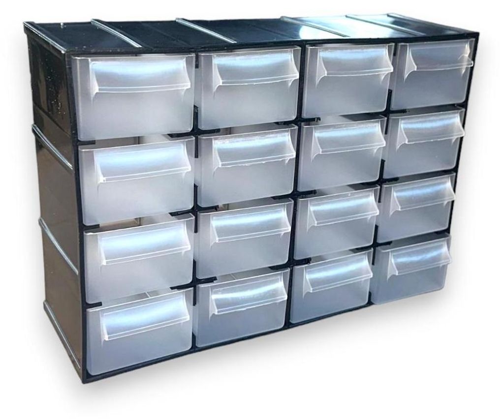 Meuble à tiroirs empilable à emboîter pour le rangement de Image du produit 